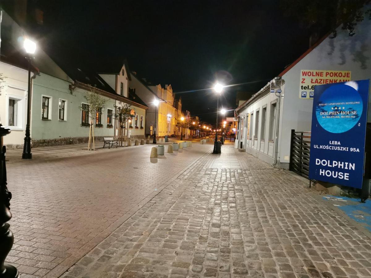Bed and Breakfast Dolphin House Леба Екстер'єр фото
