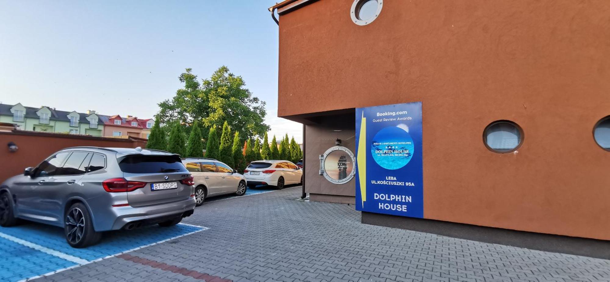 Bed and Breakfast Dolphin House Леба Екстер'єр фото